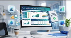 GÉNÉRATEUR DE PLAN FINANCIER : Votre dossier financier professionnel en un clic.